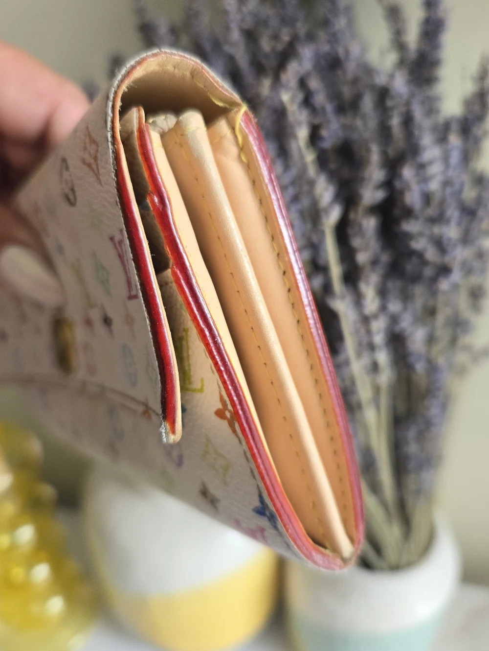 Vintage Louis Vuitton Murakami Multicolor Monogram Leather Long Wallet - Picture 4 of 15